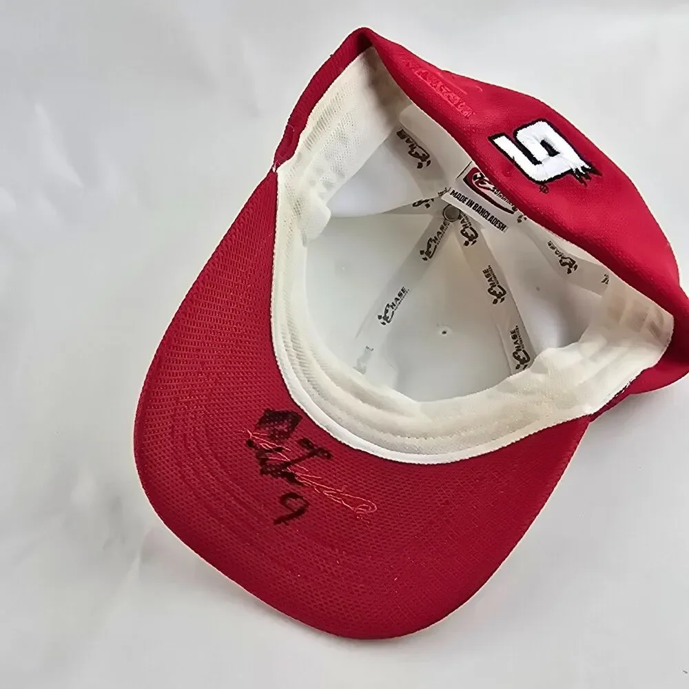 NASCAR Dodge Ram Hat Cap Kasey Kahne #9 Fitted Stretch Chase Authentics White